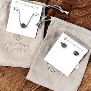 - Kendra Scott Tess necklace Tessa earrings set. New with tags.